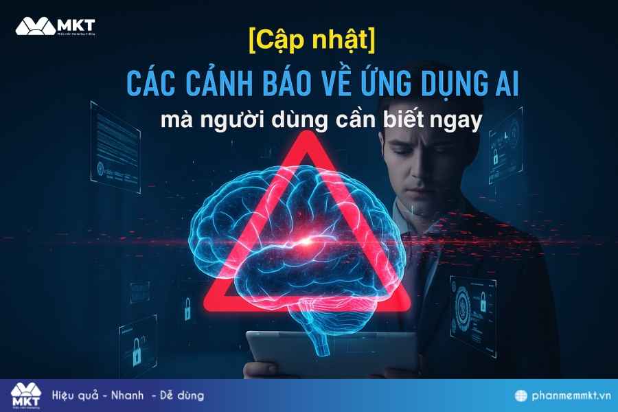Các cảnh báo về ứng dụng AI