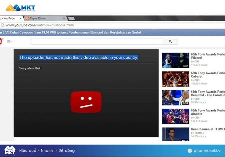Xem video bị ẩn trên YouTube Xem video bị ẩn trên YouTube