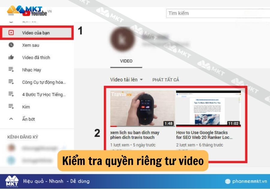 Xem video bị ẩn trên YouTube Xem video bị ẩn trên YouTube