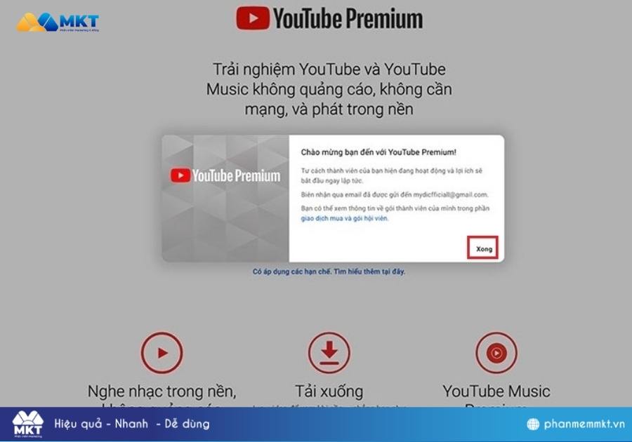 Quảng cáo YouTube quá nhiều