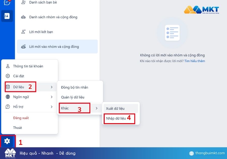 Cách khôi phục ảnh trên Zalo bị quá hạn