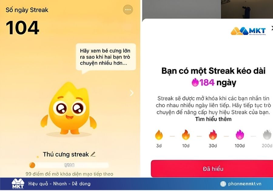 Giữ chuỗi TikTok